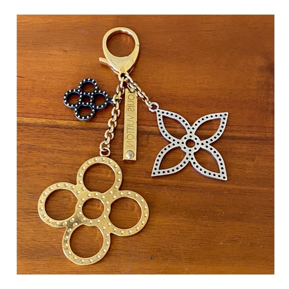 SOLD AUTHENTIC LOUIS VUITTON BIJOUX SAC TAPAGE KEY CHAIN  CHARM - Picture 3 of 9